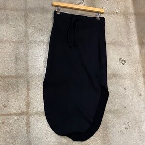 Frank & Eileen Asymmetrical Black Skirt